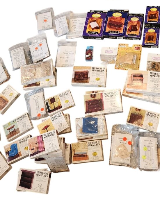 Houseworks Other - 65 Vintage Houseworks Miniature Dollhouse Furniture Kits